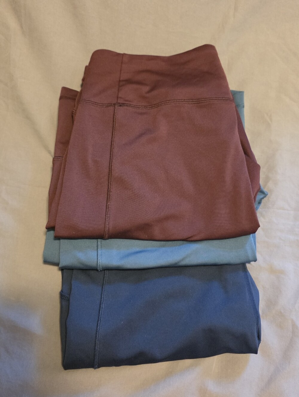Columbia Women's Maroon Active Bike Shorts *3 Pair*